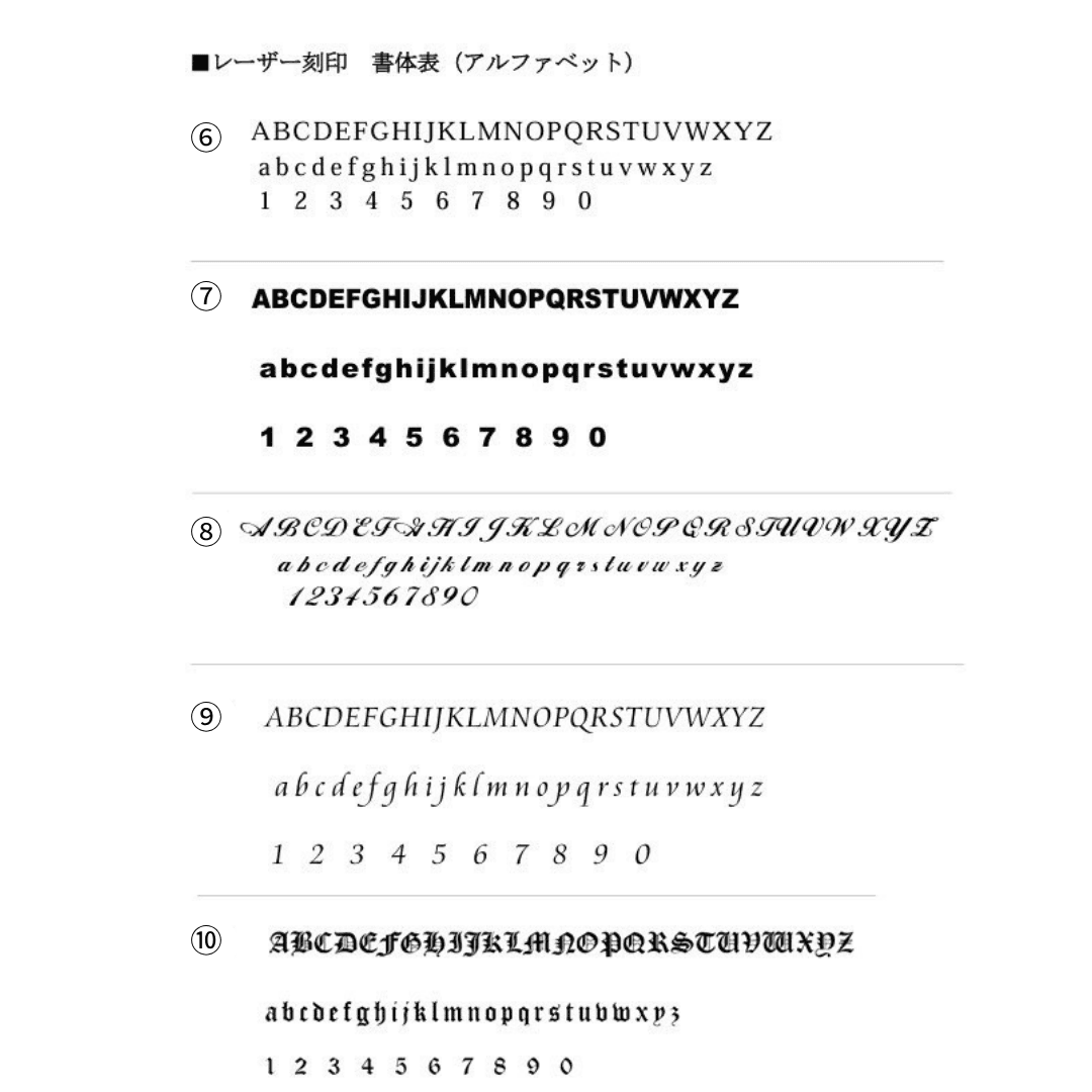 レーザー刻印 | 3枚目